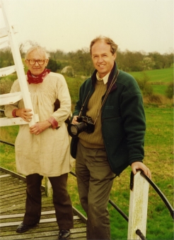 Filming at Shipley in 1994