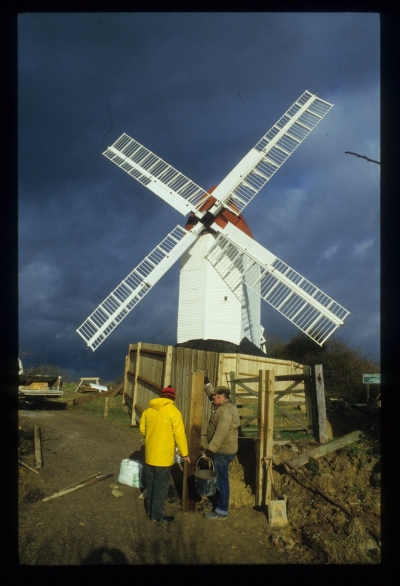 The restored mill, 1986