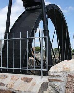 Charlestown ironfoundry waterwheel
