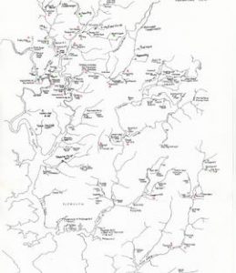 Devon - River Tavy map updated -  1998 mb