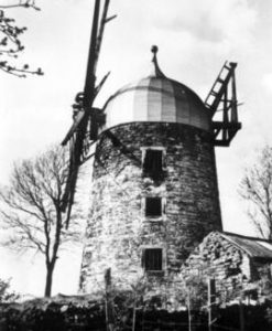 Start of initial restoration of tower mill, Heage by DCC