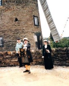 Belper Town Cryer delivering a proclamation at opening of Heage Tower Mill