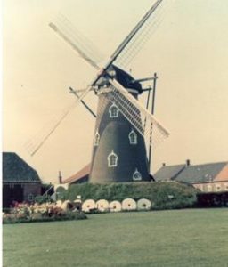 Unidentified preserved Dutch tower mill, 1974