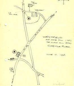 Old White & Black Mills, Westfield sketch plan