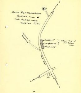 East Blatchington Pumping Mill & Old Black Mill sites sketch plan