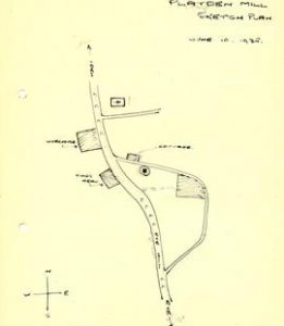 Playden Mill sketch plan