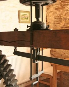 Heskyn Mill, Tideford - one of two sets of gearing