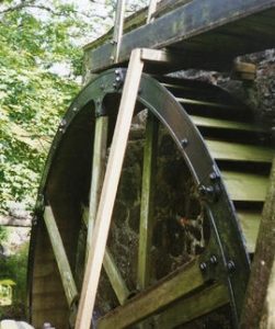 Higher Mill, Poltesco, waterwheel