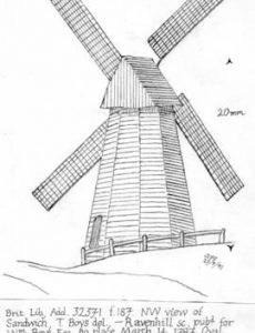 Smock mill, Sandwich