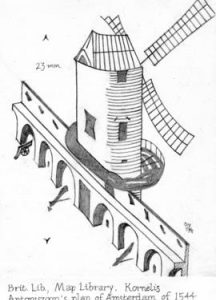 Tower mill, Amsterdam