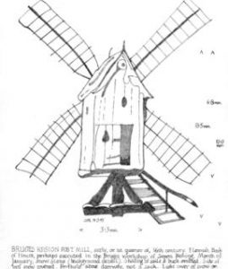 Post mill, Bruges