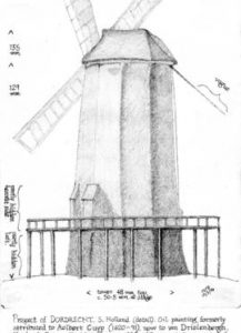 Smock mill, Dordrecht, South Holland