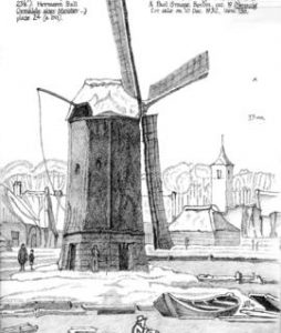 Dutch smock mill