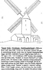 Tower mill, Hexham