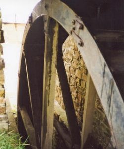 Kernick farm waterwheel, Otterham