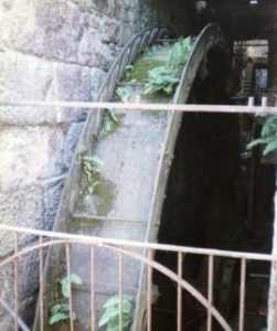 Methleigh Farm, Helston - waterwheel believed to be by Homan