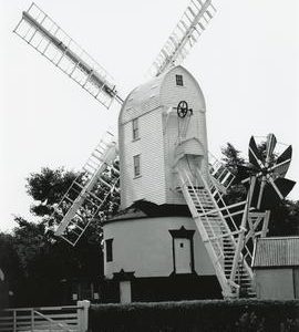 Saxtead Green Post Mill. Suffolk