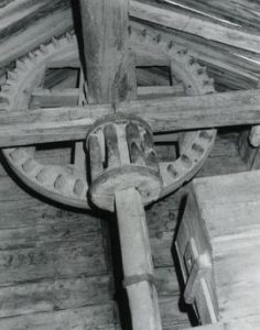 Drive to stones in a toe mill in Jalasjäivi, South Bothnia