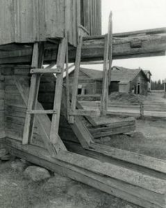 Sub-structure of a toe mill in Lappajärvi, South Bothnia