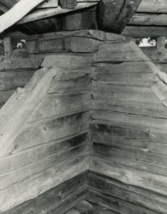 Sub-structure of a toe mill in Lappajärvi, South Bothnia