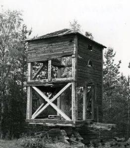 Toe mill structure in Rantasalmi, Savo