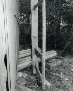 Substructure in a toe mill on Alitalo Farm in Masku, Kiveinen, Varsinais-Suomi