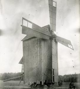 The local museum toe mill in Pöytyä, Varsinais-Suomi