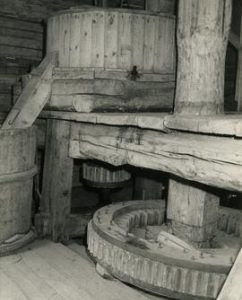 Stones in Jalasjärvi Museum Mill, South Bothnia