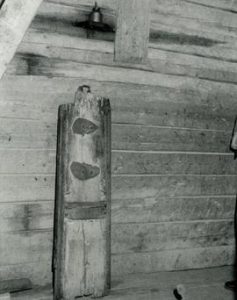 Shingle making machine in a toe mill in Lappajärvi, South Bothnia