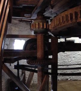 Auxiliary drive (spout floor), Knowle Mill, Bembridge