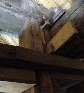 Part of brakewheel, Balsall Heath Mill, Berkswell