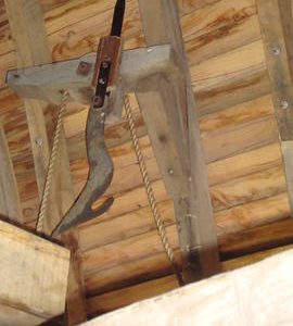 Brake lever catch, Balsall Heath Mill, Berkswell