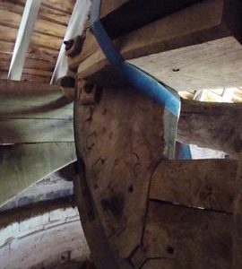 Part of brakewheel, Balsall Heath Mill, Berkswell