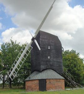 External view, Six Mile Bottom Mill, Burrough Green