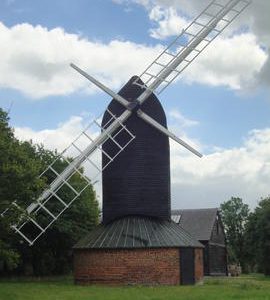 Front external view, Six Mile Bottom Mill, Burrough Green