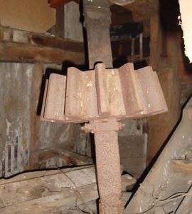 Tail stone nut, Six Mile Bottom Mill, Burrough Green