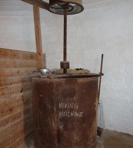 Mixer and drive to same, Dobson's Mill, Burgh le Marsh