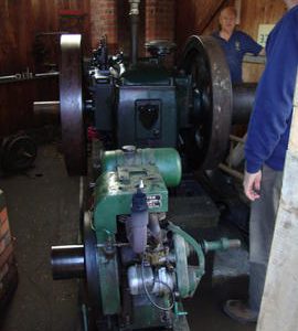 Oil engine, Dobson's Mill, Burgh le Marsh