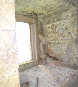 Detail of window, Chesterton Windmill, Chesterton