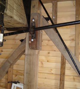 Spout floor side framing, post mill, Chillenden