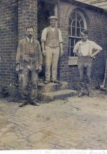 Photograph of John, Paul and Philip Russell