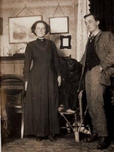 Philip Russell and sister Mary Kate