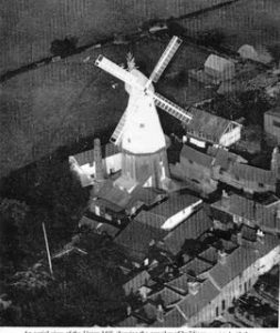 Enlarged Aerial Photo used for identifying Mill Complex