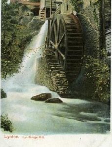 Lynton. Lyn Bridge Mill.