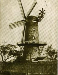 Old Mill, Elswick Lane, Newcastle, in 1856. (From an old Calotype Paper Negative)