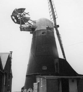 John Baker's Mill, Barnham, in a disused condition