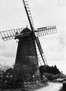 Ovenden's Mill, Polegate, in a disused condition