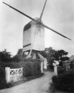 Post mill, Horham, derelict