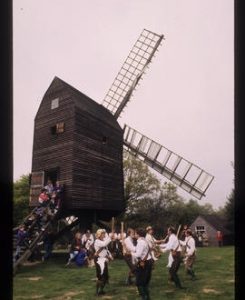Morris dancers, post mill, Nutley