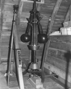 Interior view showing governor, Jill Mill, Clayton